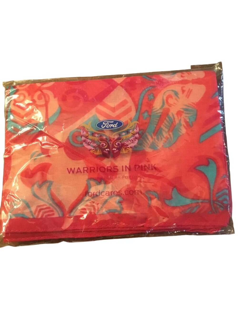 New in the package 2016 Ford Warriors in Pink Scarf 54” X 9”